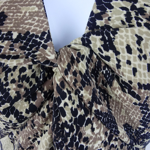 Kenneth Cole Snakeprint Sleeveless Fit and Flare - Picture 4 of 6